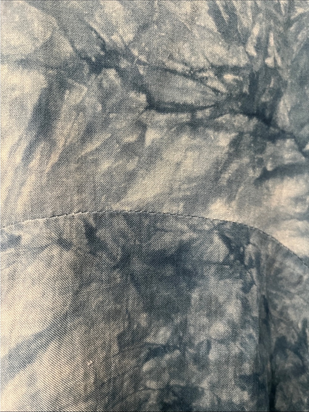 Umgee Blue Tie-Dye Spaghetti Strap Tank Top - Picture 4 of 11